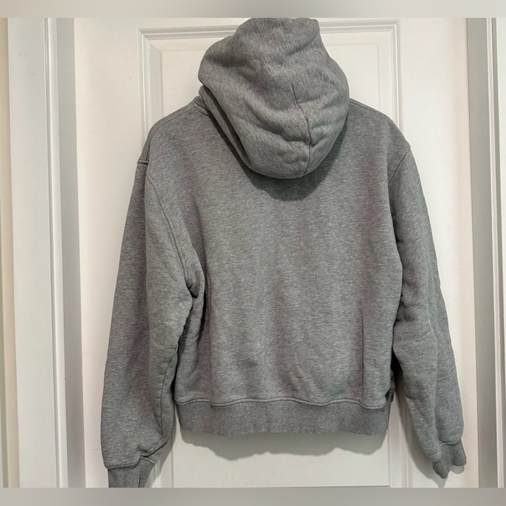 Herschel Supply Co Grey Hoodie Large Classic Pullover Unisex - Picture 2 of 12